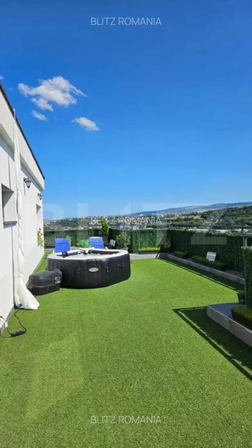 Apartament 2 camere, 53,5 mp, tip penthouse, terasa de 80 mp, Baciu, zona Petrom - 3