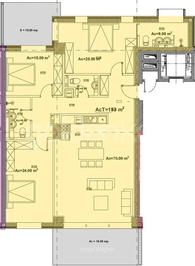 Apartament cu 4 camere decomandat în Floreasca - 15