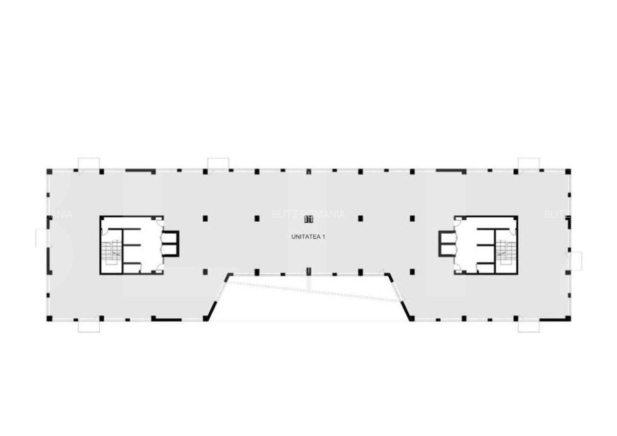 Spatiu de birouri open-space, 2 niveluri, cladire clasa A ++, zona Vivo - 2