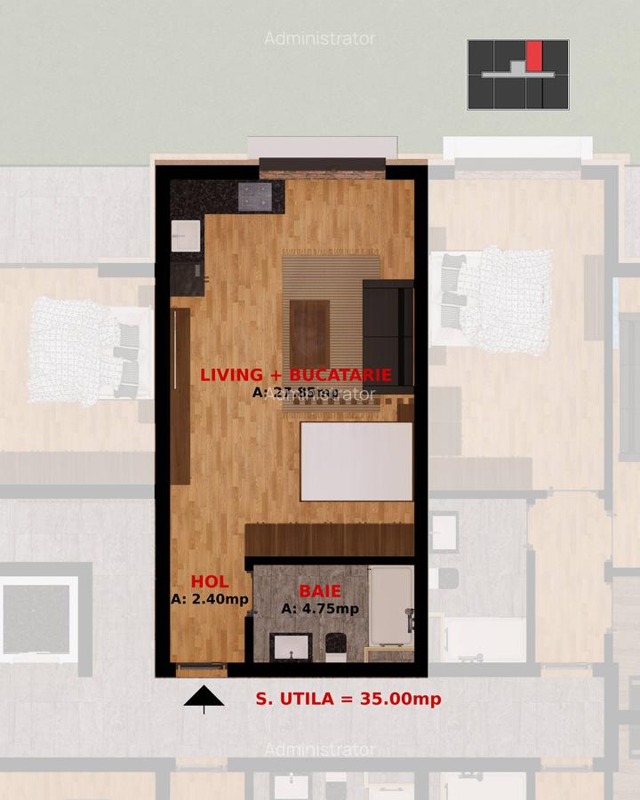 Apartamente doua camere si Garsoniere. Dobroesti Fundeni. Comision 0% - 11