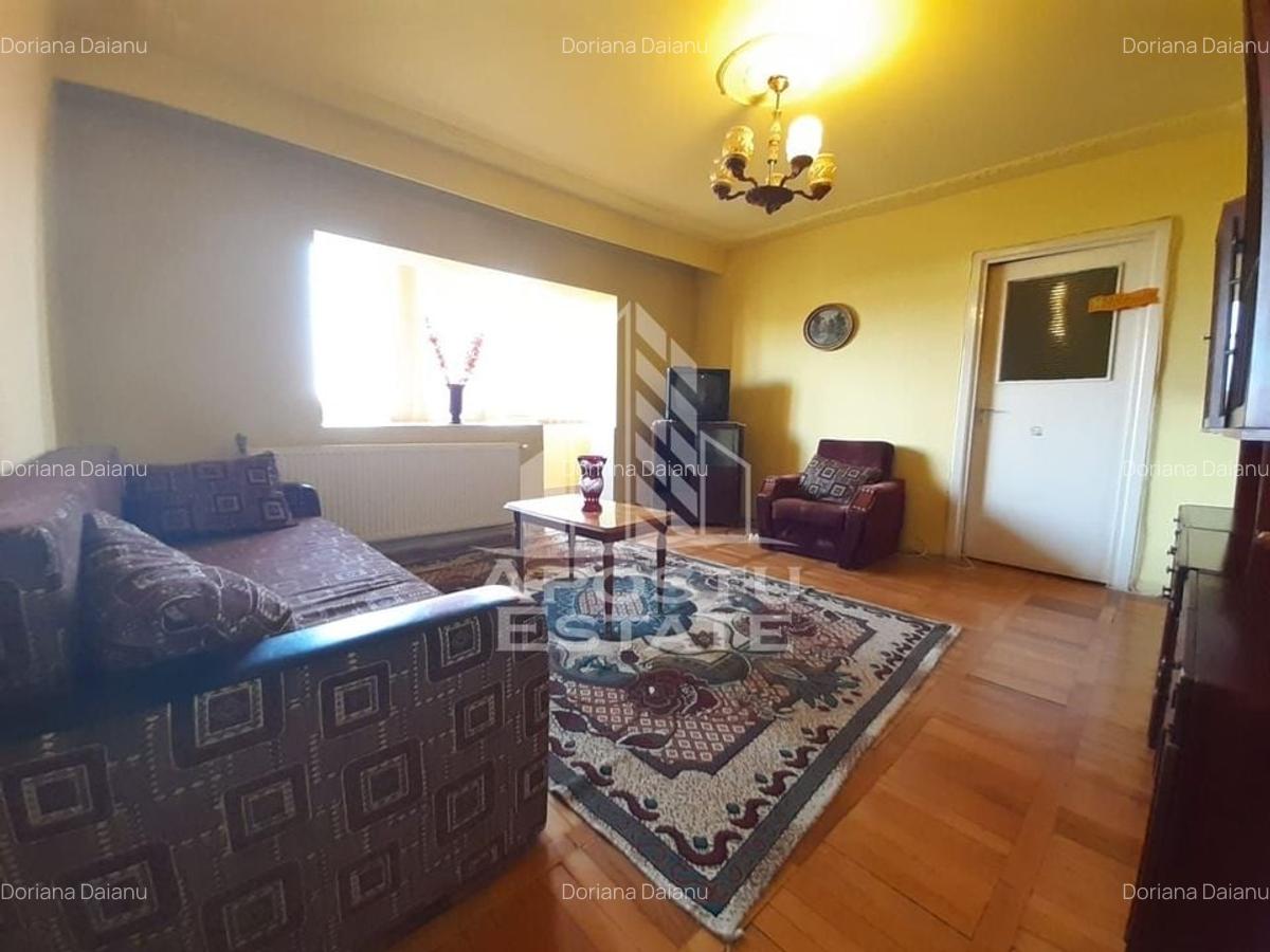 Apartament cu 2 camere nedecomandat, mobilat în Spitalul Județean - 2