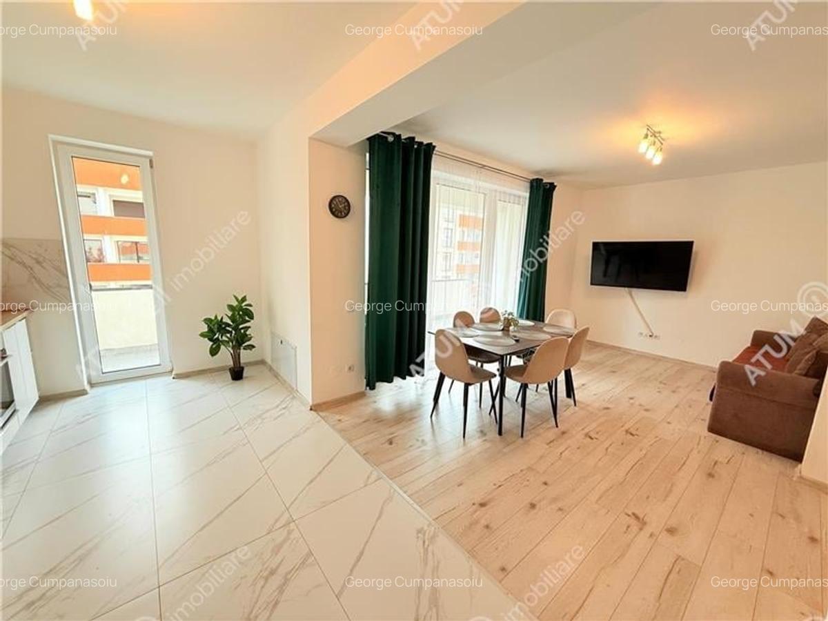 Apartament premium 3 camere balcon loc parcare zona Balanta Sibiu - 2