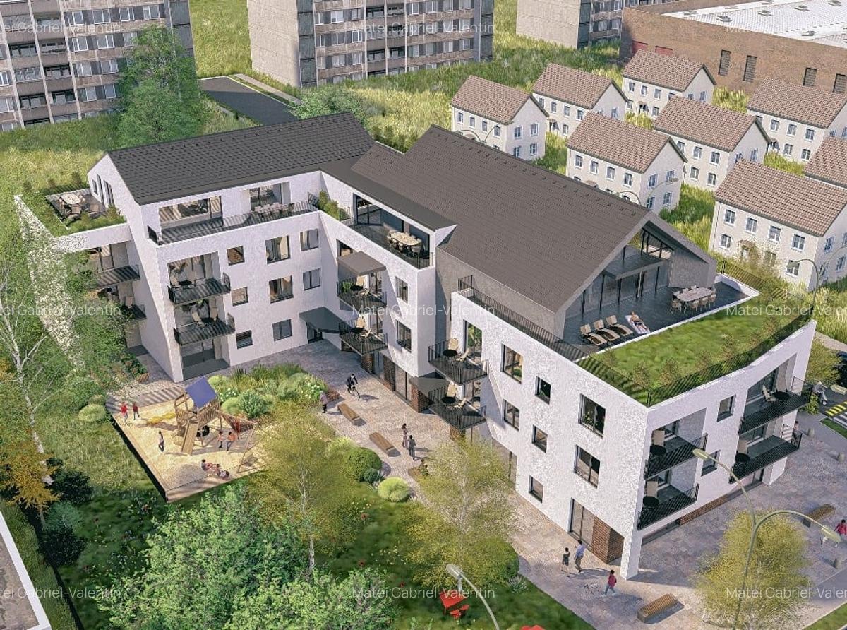 Apartament cu 2 camere decomandat în Tractorul - 14