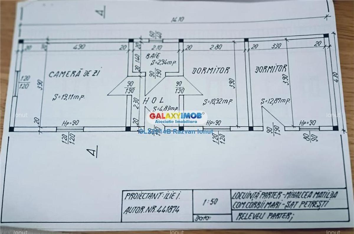 Casă cu 2 camere în Petrești - 2