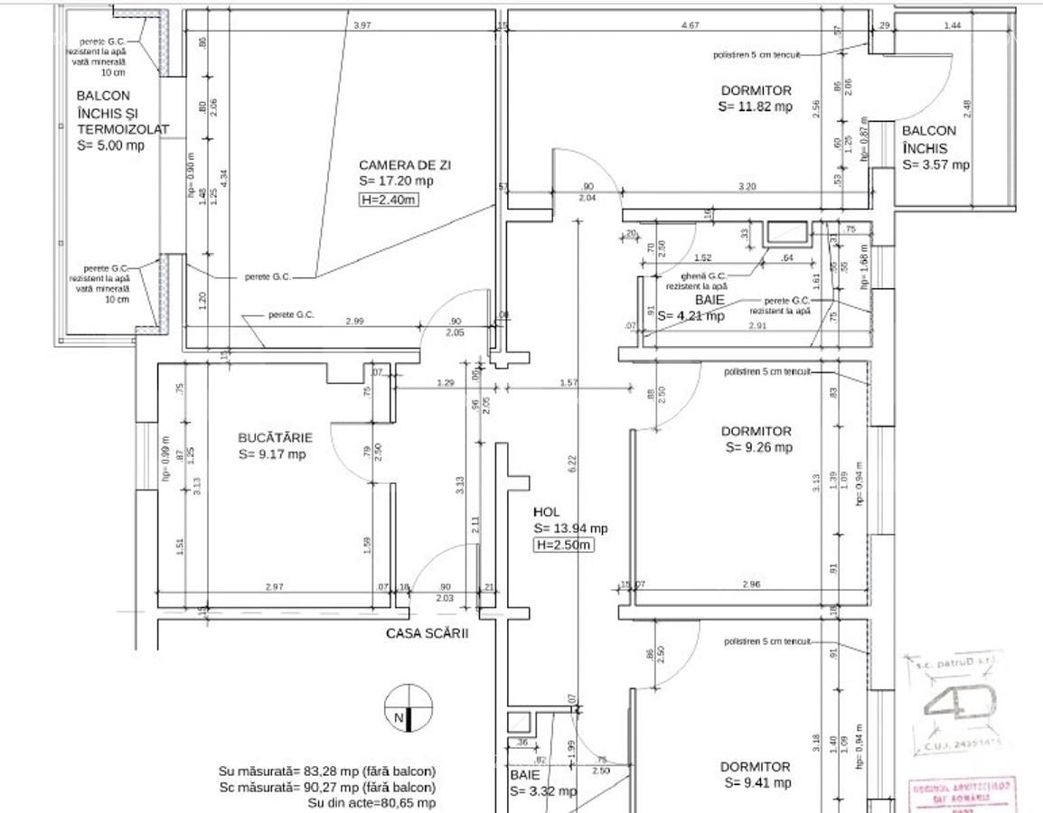 Apartament 4 camere, 87 mp, in apropiere de LIDL si str.Transilvania - 1