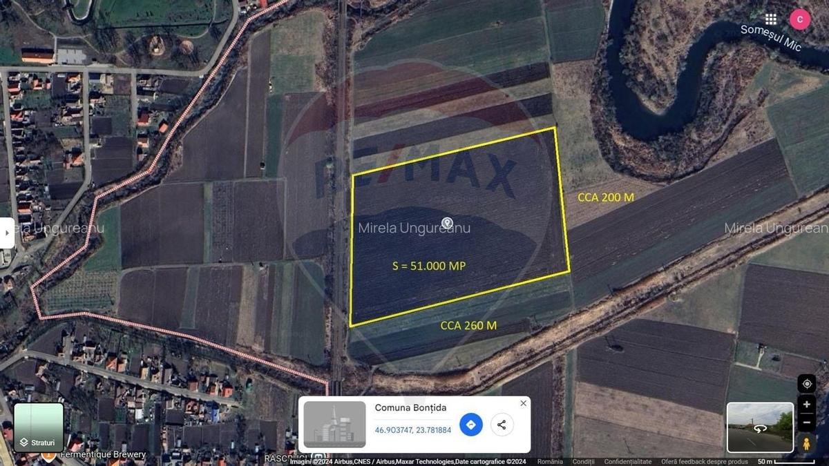 Teren Investitii 2.5 Ha | Zona Tetarom III Rascruci - 2