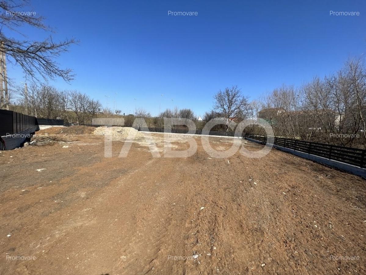 De vanzare teren 1698 mp pretabil pentru cladire birouri P+6+R Sibiu - 3