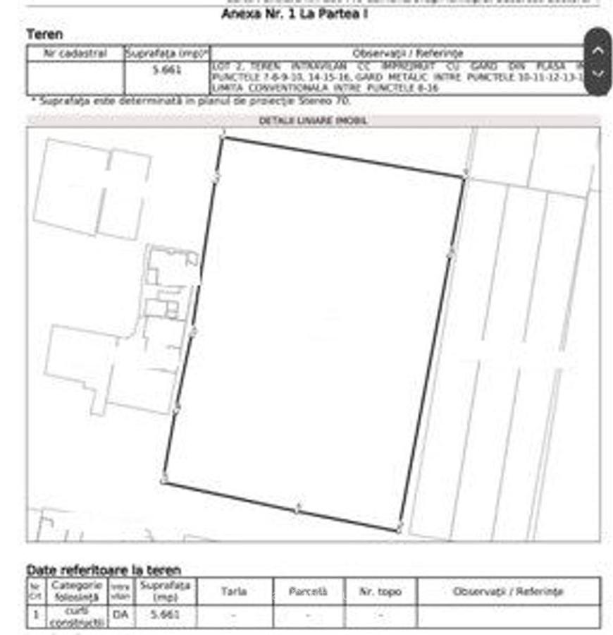 Teren Construcții intravilan de 4000 mp, în Berceni - 2