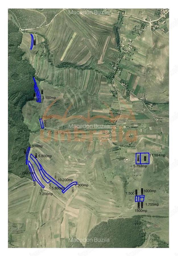 Teren de vanzare intravilan in Cluj-Napoca Strada Soporului 1.755 mp - 3