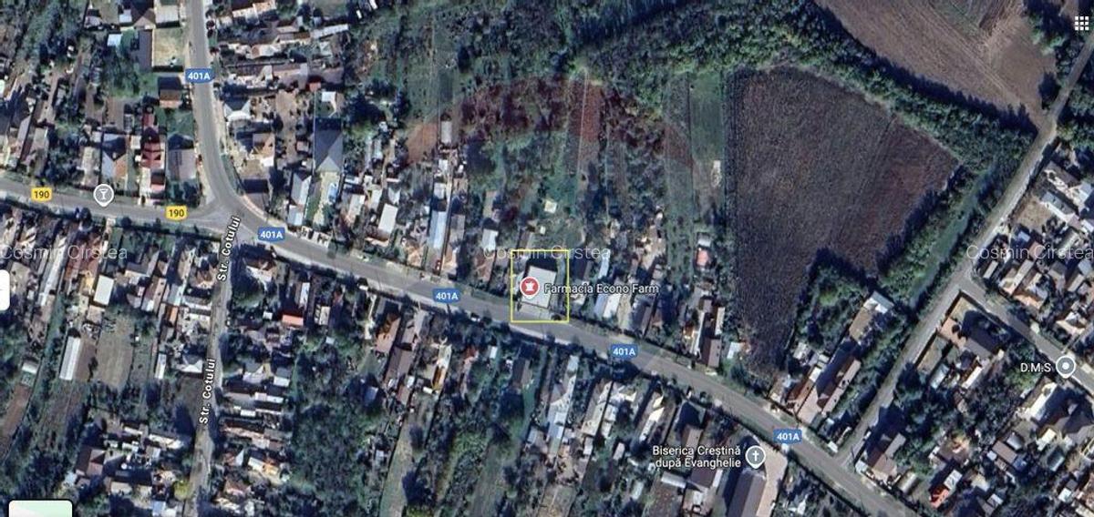 DE VANZARE Spa?iu comercial GAISENI/GIURGIU RANDAMENT 17% - 2