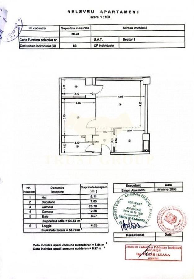 Apartament cu 2 camere semidecomandat, mobilat în Bucureștii Noi - 14