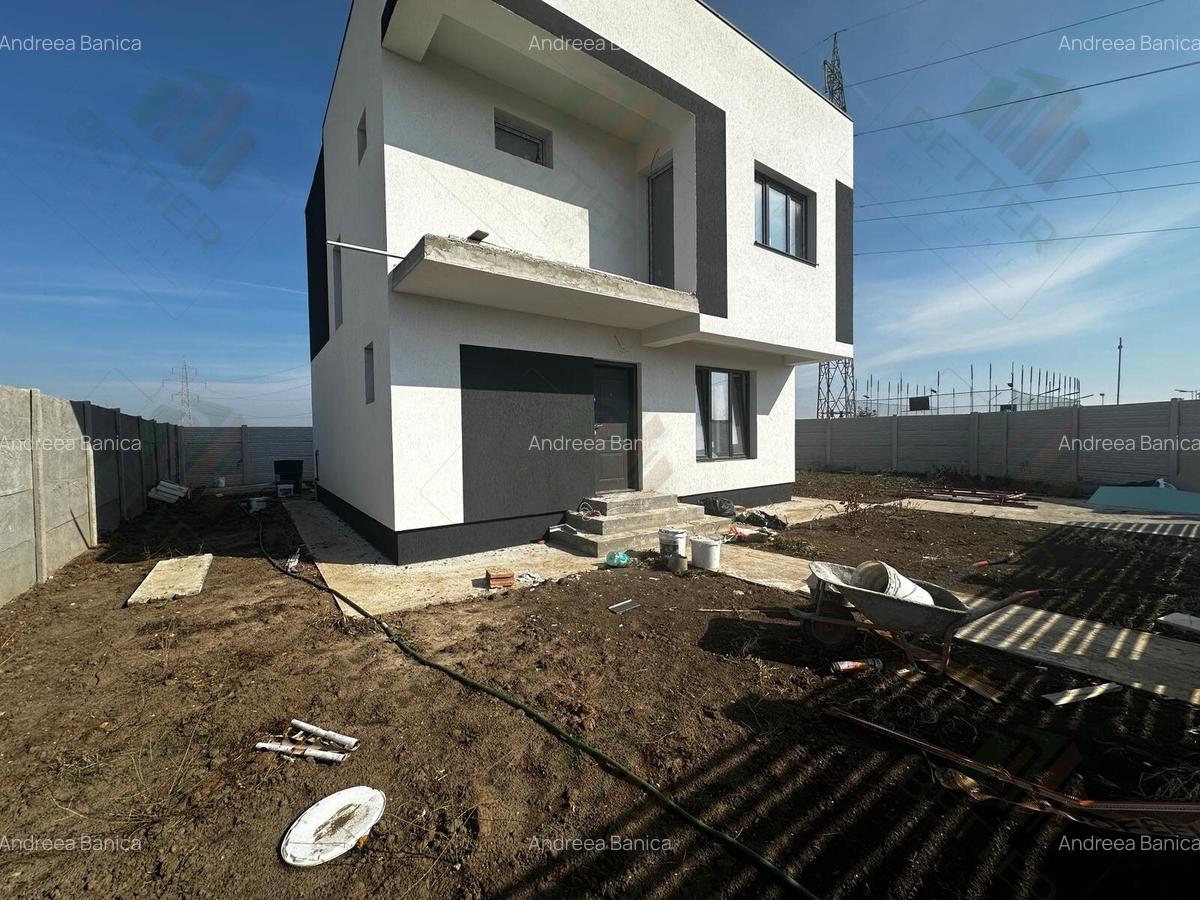 Casă nouă P+1E în comuna Berceni –4 Camere - 2 Bai - 5
