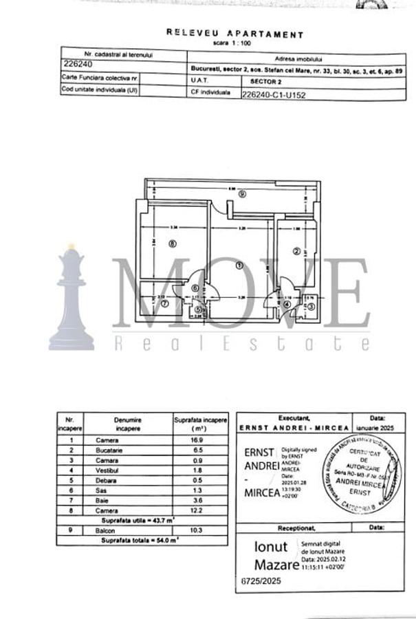 Apartament cu 2 camere poziționat ideal zona Obor(imobil consolidat) - 3