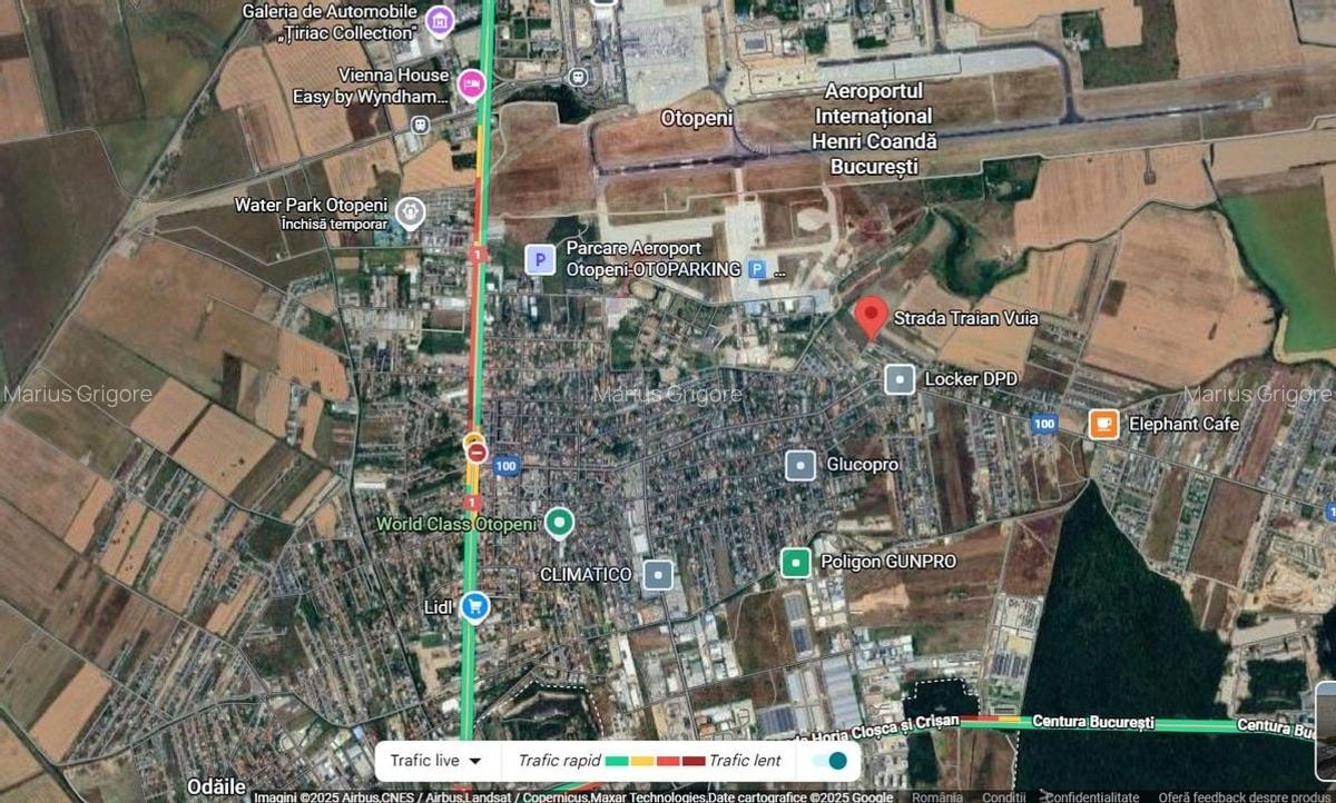 Teren  1039 mp Otopeni / Strada Traian Vuia - 3