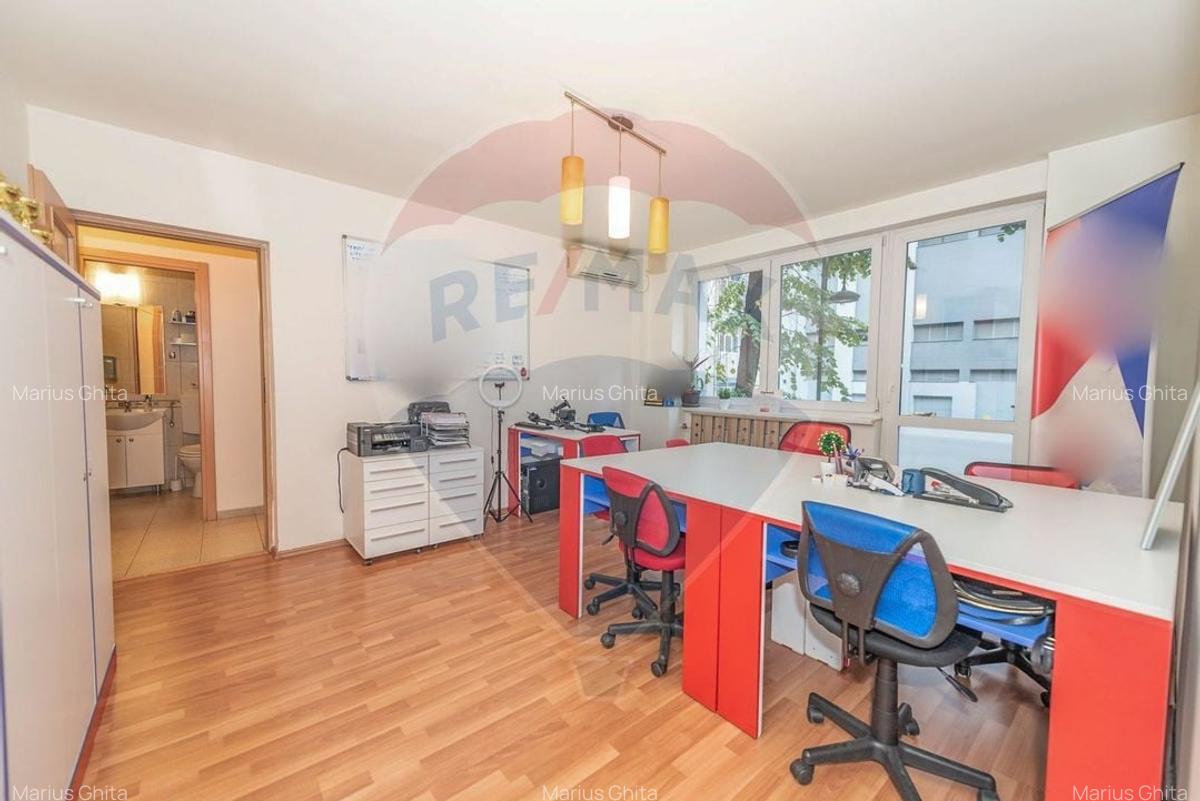 Apartament cu 3 camere semidecomandat, mobilat în Dorobanți - 21