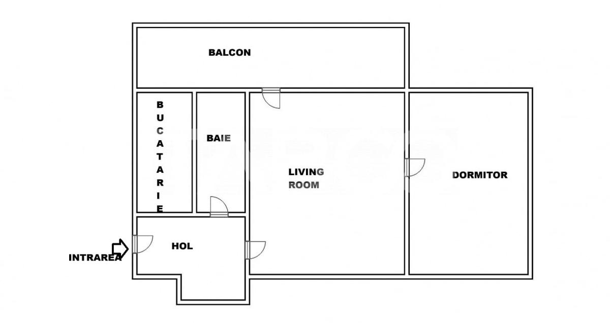 Apartament de vanzare 2 camere balcon etaj intermediar - 14