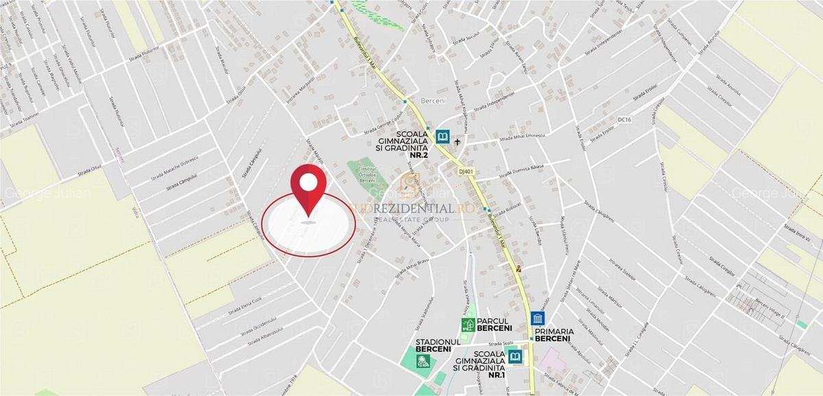 Lot de teren intravilan 2473 mp, proiect si autorizatie pentru 9 vile Berceni - 2