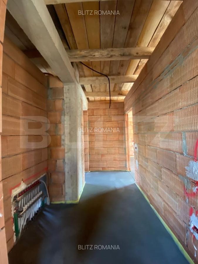 Casa P+E semifinisata cu panouri solare si pompa de caldura zona Roata Faget - 11