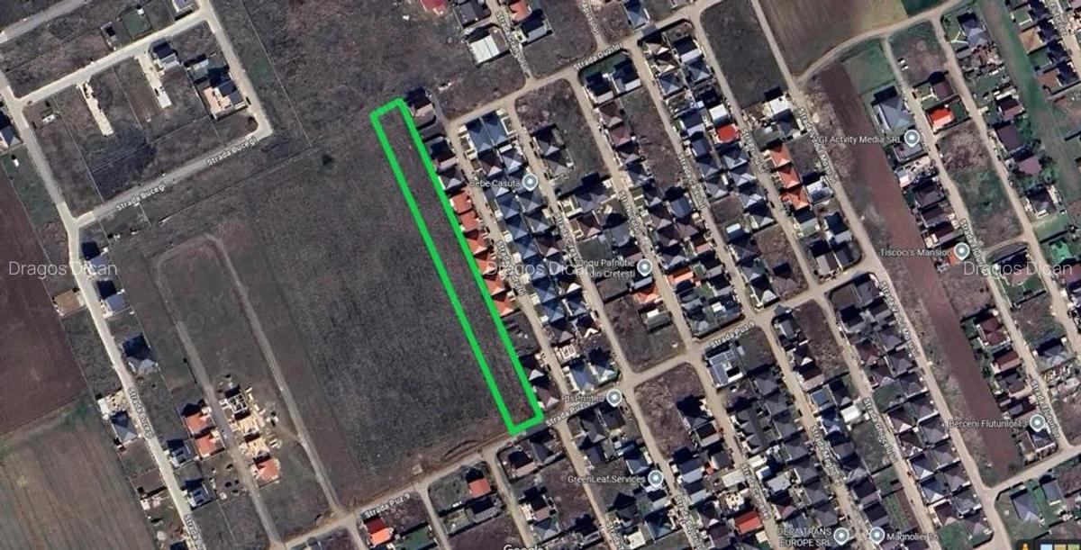 Teren Intravilan Rate Com Berceni | utilitati: curent in zona | #UG10 - 3
