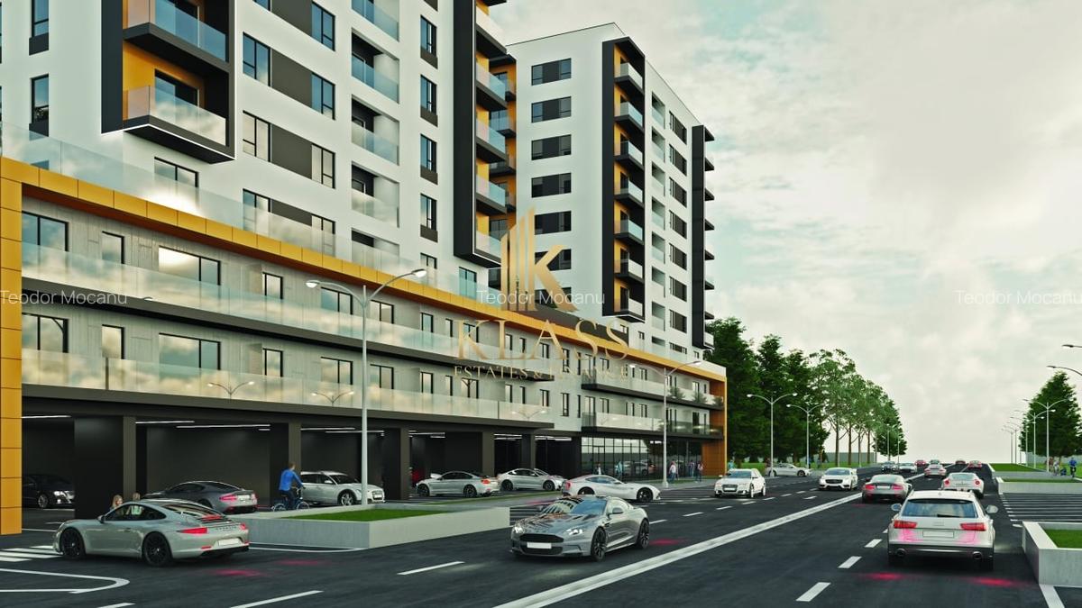 Studio spatios | 53,5 mp | Proiect nou | Metrou Aparatorii Patriei - 9