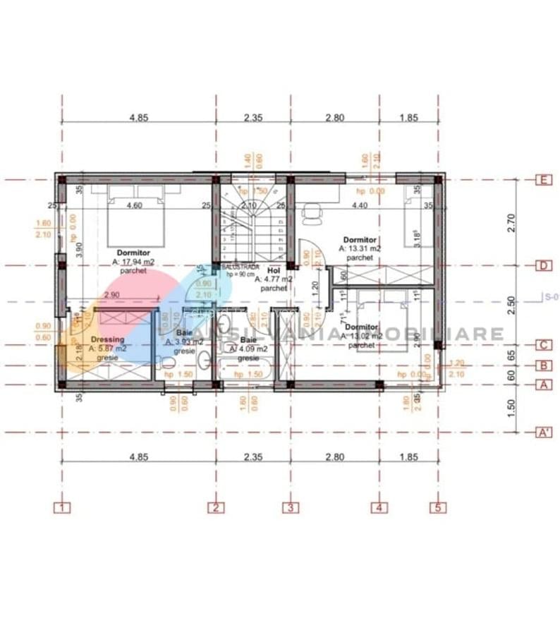 Casa individuala P+1+M cu 5 dormitoare, Curte 300 Mp - zona linistita, Chinteni - 15