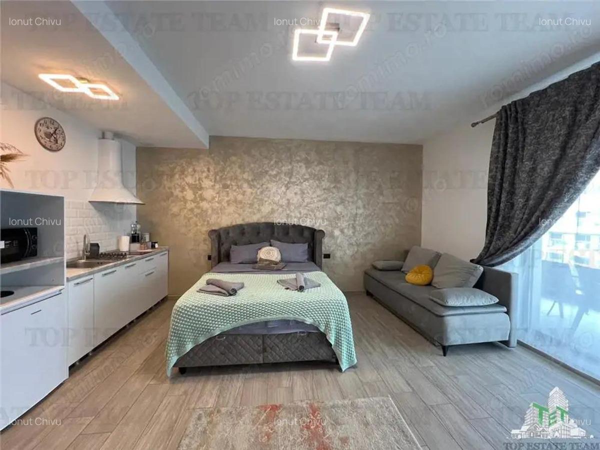 Studio 50m de plaja , mobilat utilat,lux, modern, 46mp, toate utilitatile vedere la Marea Neagra si - 6