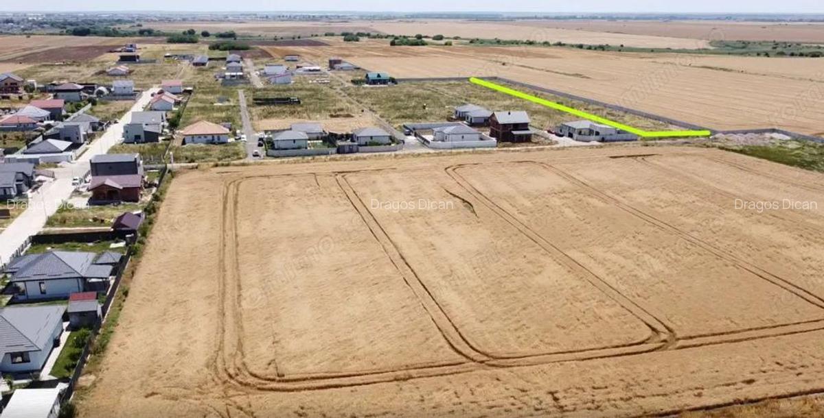 Teren Intravilan In Rate Comuna Berceni | utilitati: curent | #UG19BF - 1