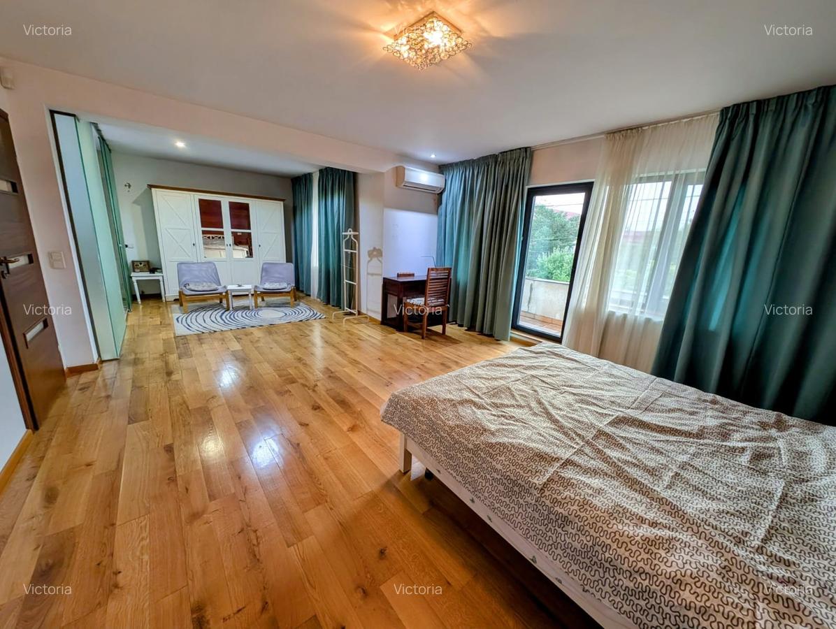 Mogosoaia-centru,teren 440mp,pe colt,5 min de parc,mob/utilata,lux,5 cam.,libera - 11