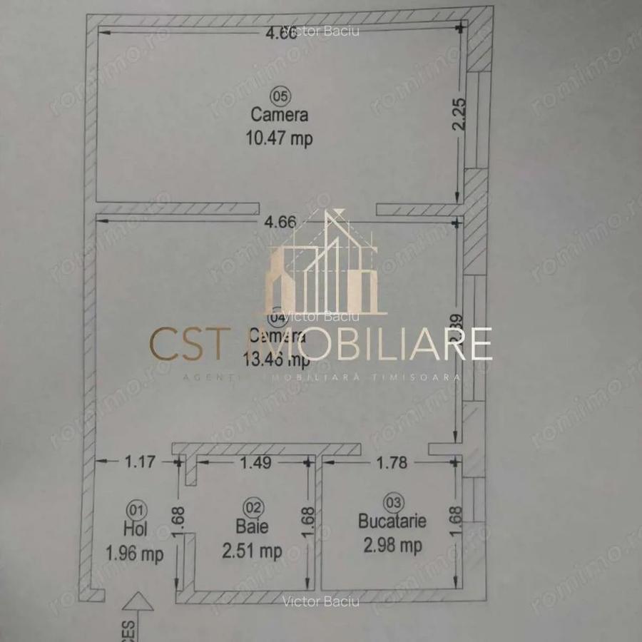 Apartament , 2 camere ,Piata Doina - 2