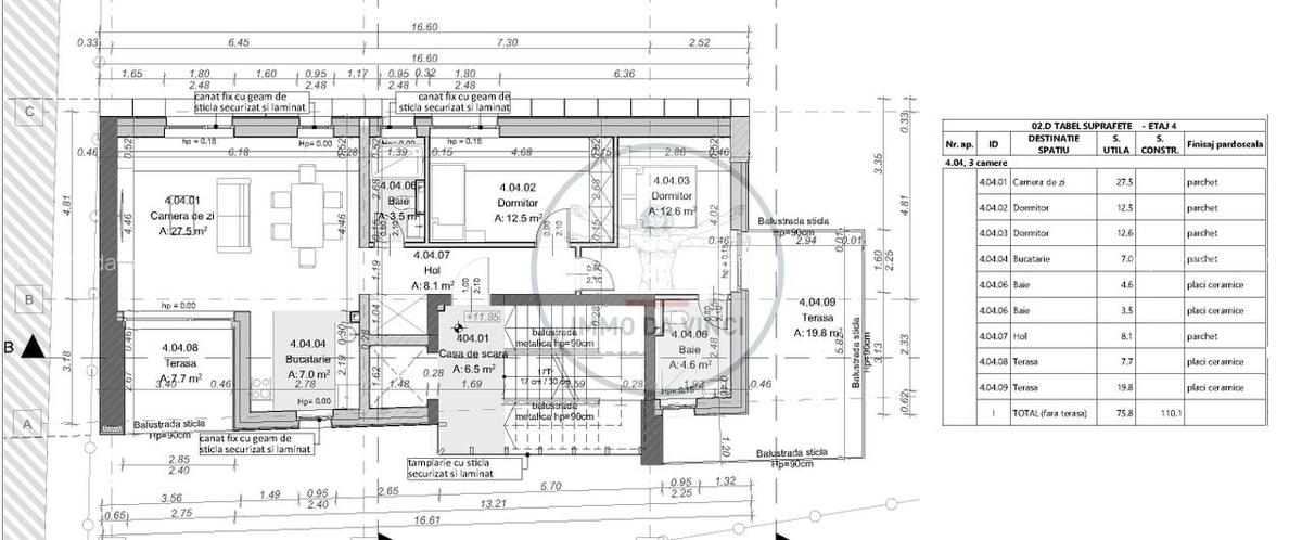 Apartament exclusivist 3 camere, 27mp terase, singur pe etaj Marasti - 4
