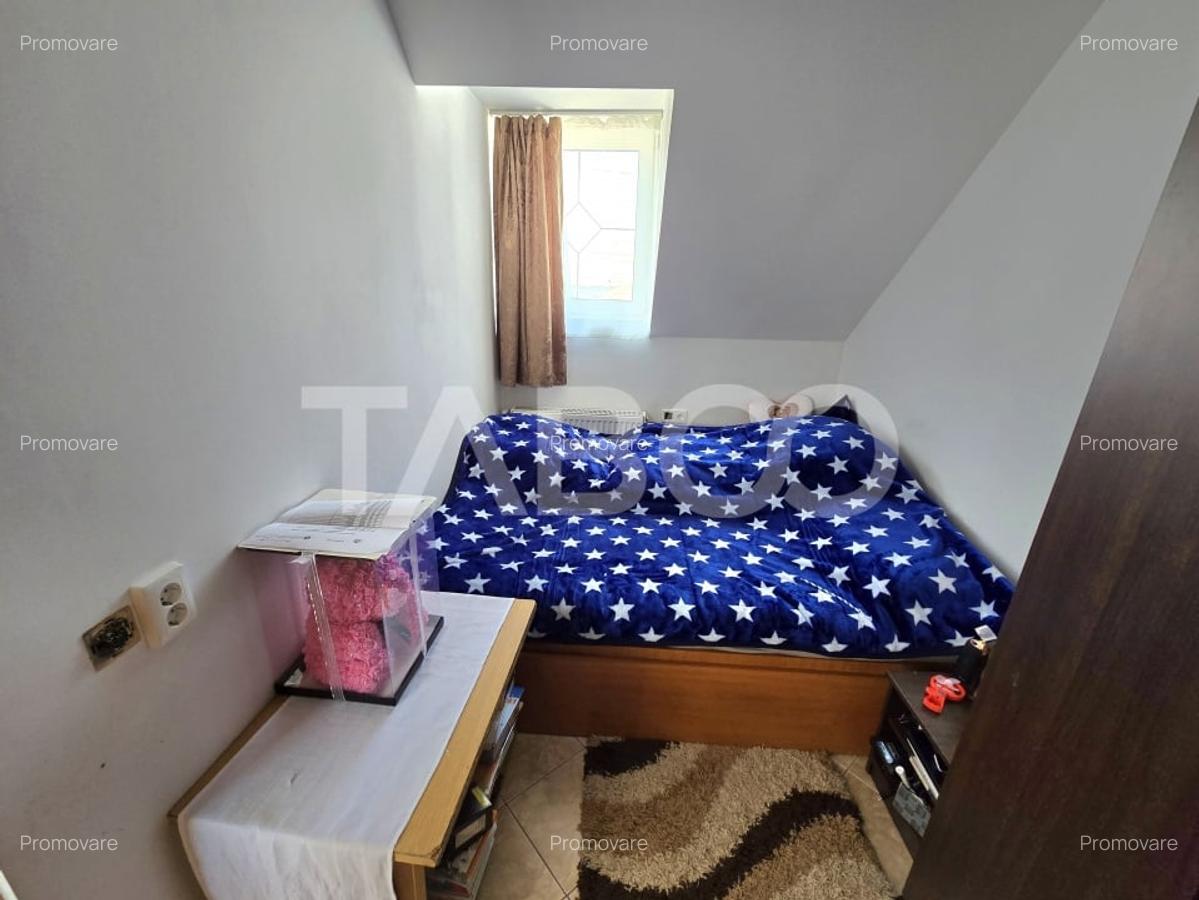 Casa individuala de vanzare teren 457 mp garaj Trei Stejari Sibiu - 20