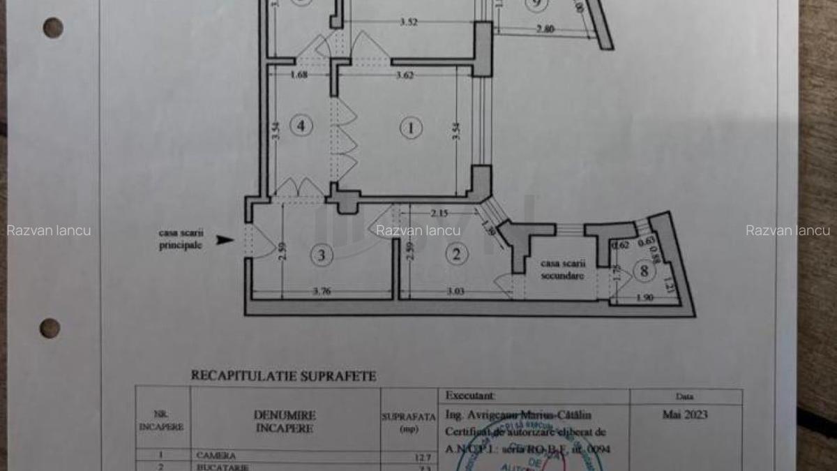 REA1026722 Apartament 2 camere I 60 mp I Centrala Proprie I Cismigiu I - 10