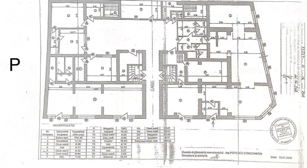 Spatiu comercial P+E zona Rosetti / 800 mp - 23