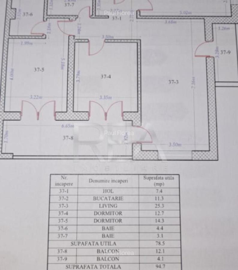 Apartament futurist cu 3 camere in zona Theodor Pallady - 16
