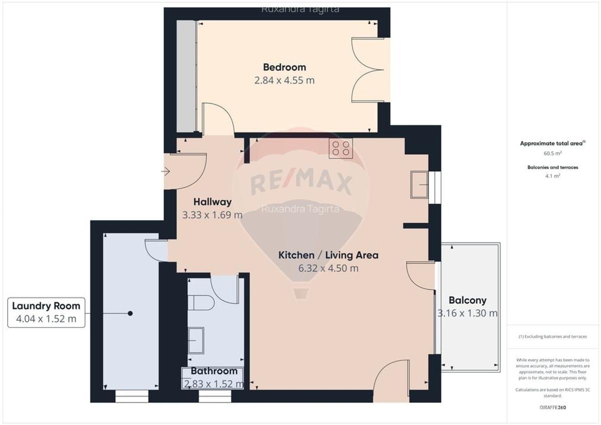 REZERVAT! 2 camere plus dressing mobilat si utilat| boxa - 23