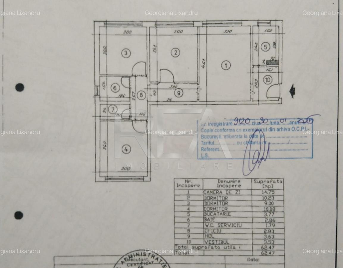 4 camere – Parter inalt, Apusului, Sector 6 Ideal pentru familii sau seniori - 17