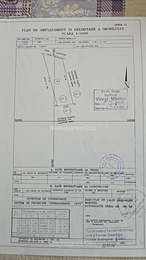 Bolintin Deal 1383mp intravilan deschidere strada Campul nou 26m - 5