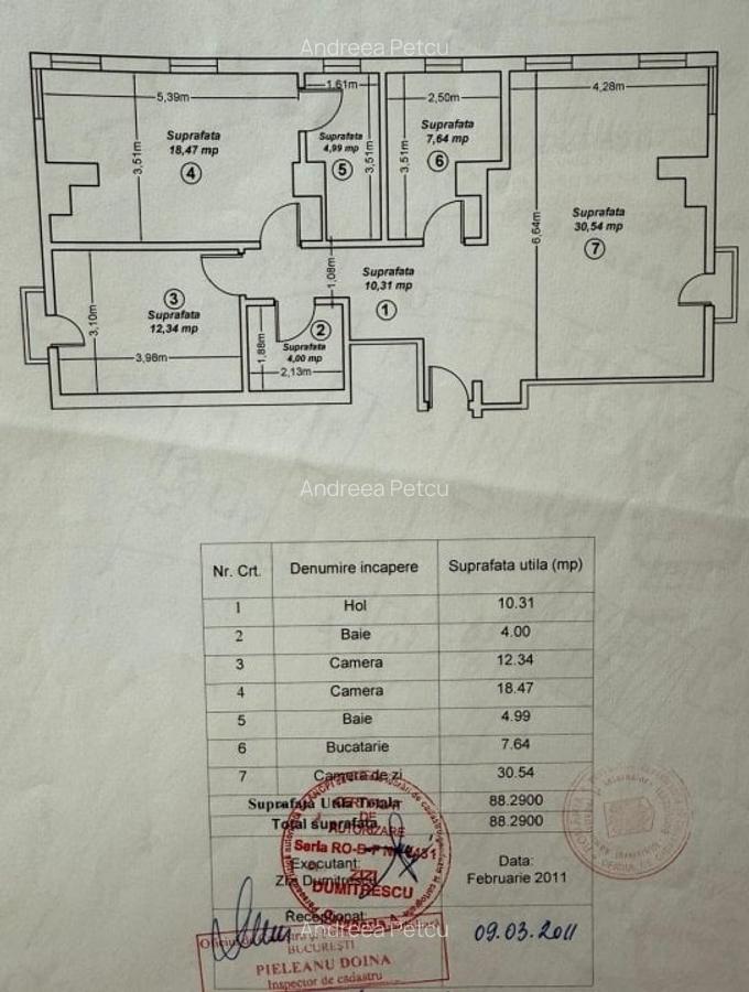 Apartament cu 3 camere decomandat, mobilat în Băneasa - 10