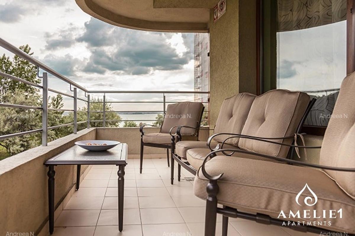 Apartament spatios 2 camere, Mamaia Centru, terasa, utilat, termen lung, parcare - 5