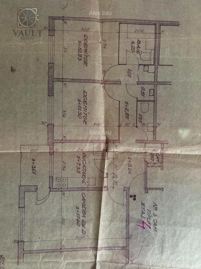 APARTAMENT 3 CAMERE DECOMANDAT - TEI -Cristea Mateescu - 11