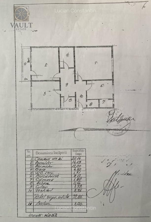 APARTAMENT 3 CAMERE-SEBASTIAN-PROSPER-HOL H-2 BAI - 13