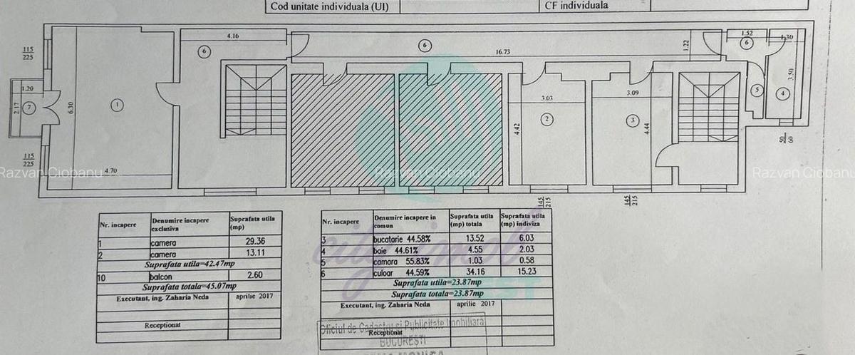 Ap. în Vilă– 4 camere | Ultracentral – Parcul Cișmigiu | Curte comună - 13