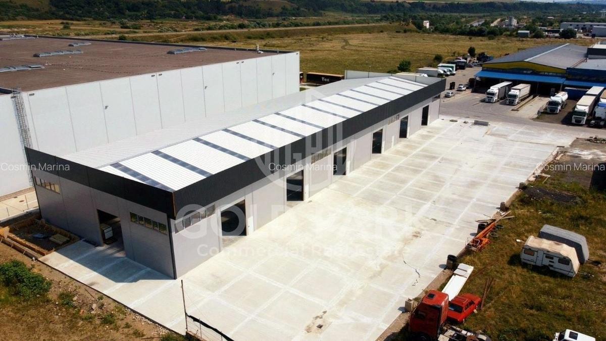Spatiu Industrial-HALA NOUA/MODERNA-Zona Autostrazii- Curte Betonata - 14