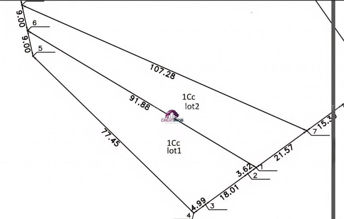Teren Snagov Lac 1318 mp - 2