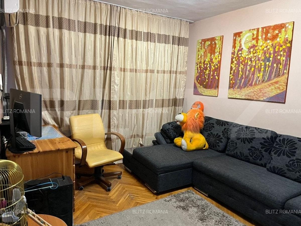 Apartament 3 camere de vanzare, 75 mp, zona Dacia - 5