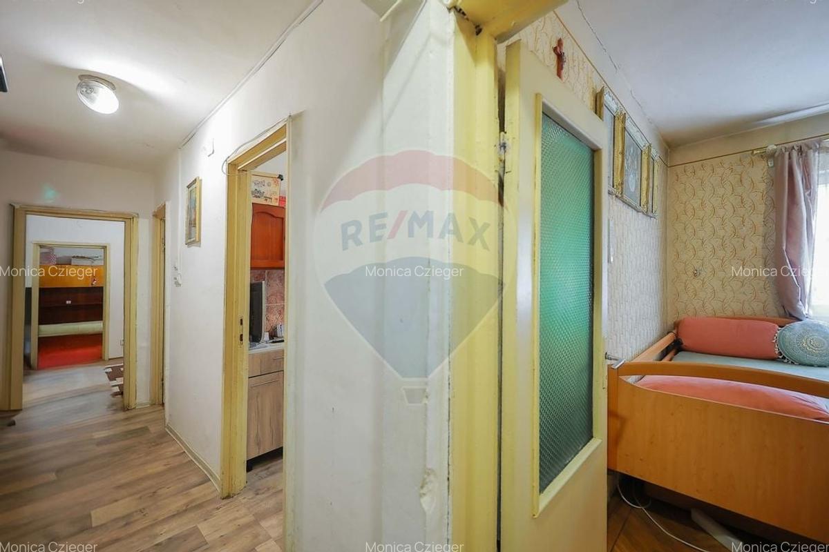 Apartament cu 3 camere semidecomandat, mobilat în Nufărul - 6