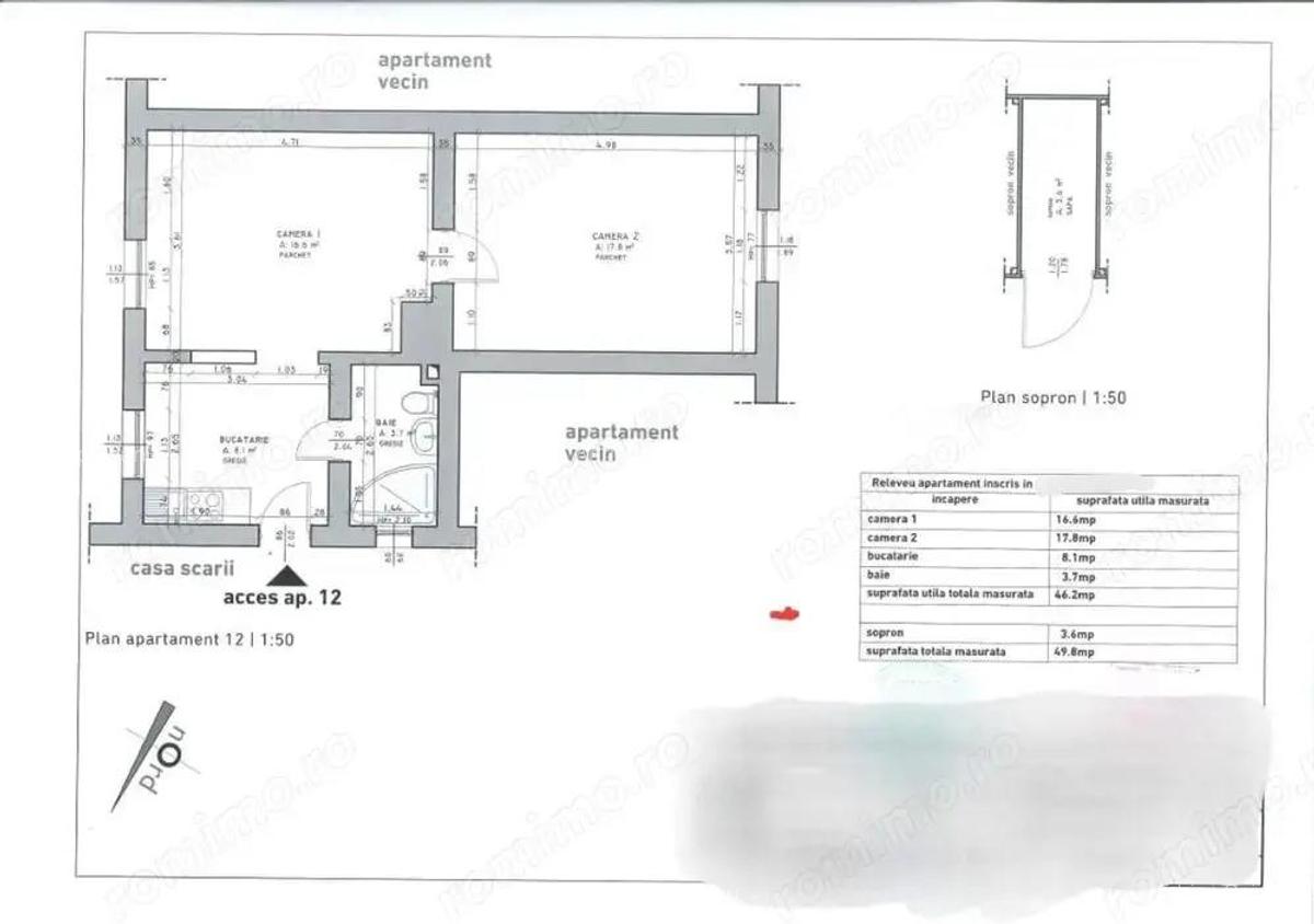 Ap 2 camere, etaj 2 , zona Iosefin - 8
