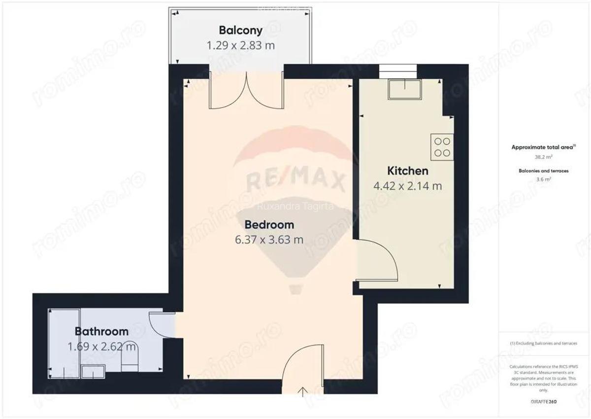 Garsoniera spa?ioasa cu priveli?te Avantgarden etaj intermediar - 10
