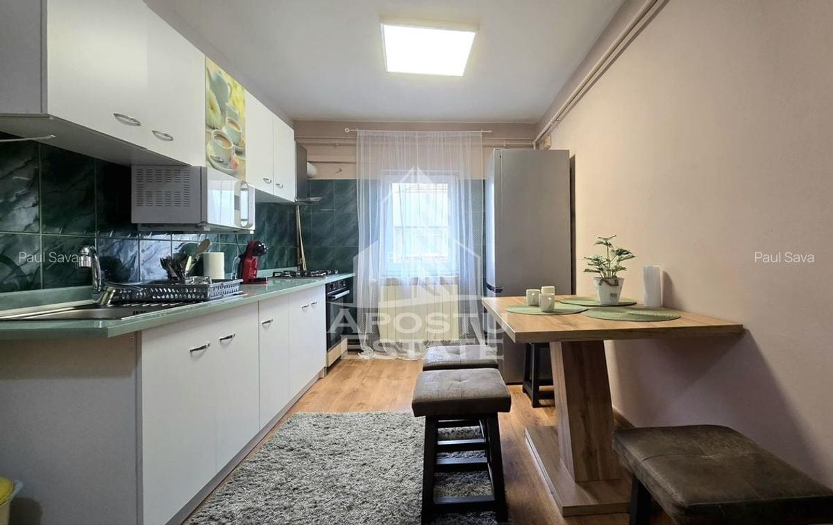 Apartament cu 2 camere, centrala proprie,  renovat, zona Aradului - 6