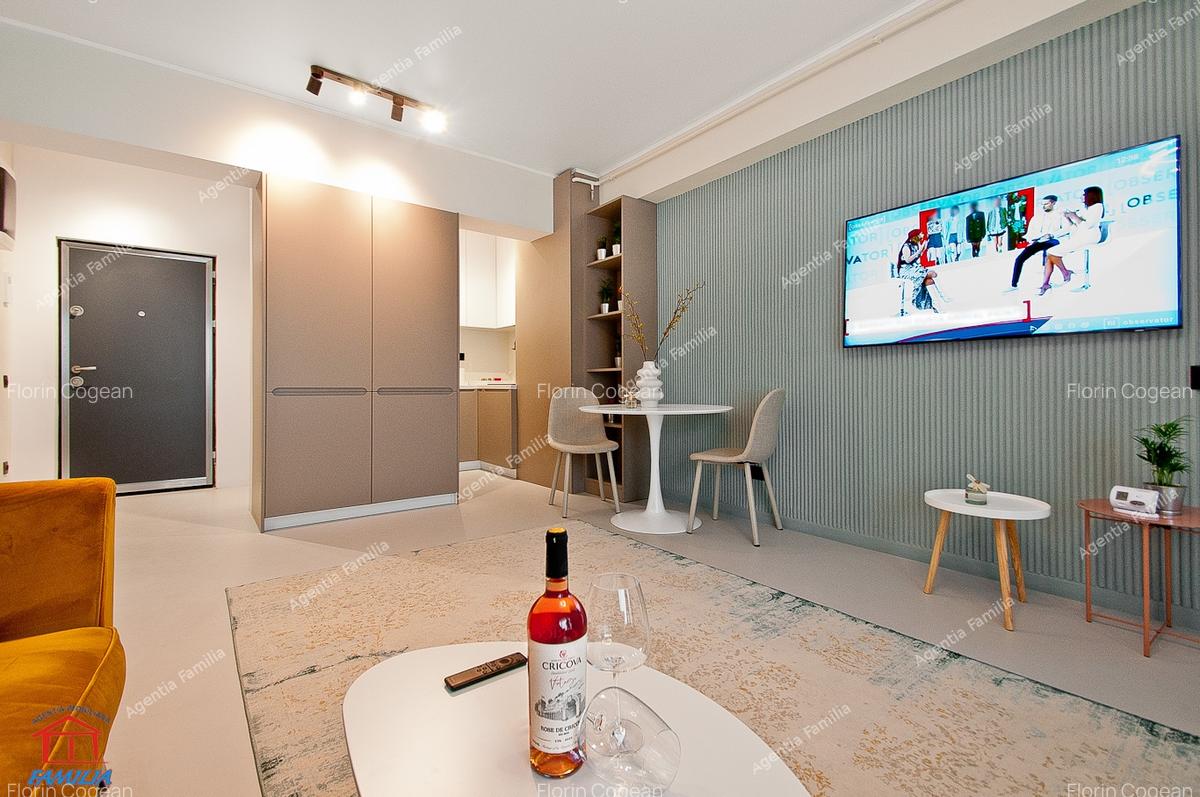 3-room River view apartment for rent Galati, Faleza, Riviera building - 16